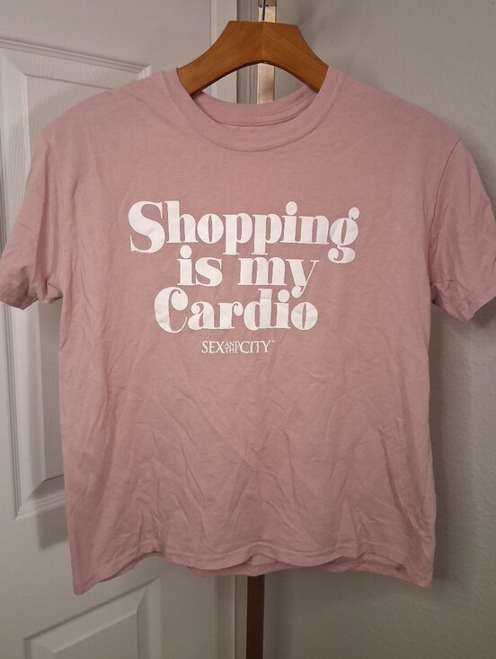HBO Tops - Sex And The City Light Pink Crop Top Small